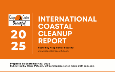 More than 1,200 Volunteers Turned Out to Protect Collier County Waterways during the 2025 International Coastal Cleanup